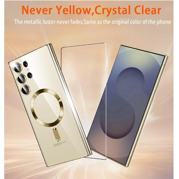 Samsung Galaxy S25 Ultra Case with 2X Screen Protector & Camera Protection, - Picture 5 of 6